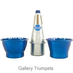 Wallace Sordina Cup Aluminio Trompeta 2 Tazas Ajustables - Imagen 1