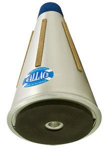 Wallace Sordina Straight Aluminio-Ajustable Trompa - Imagen 2