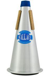 Wallace Sordina Straight Aluminio Trompeta en forma de V - Imagen 1