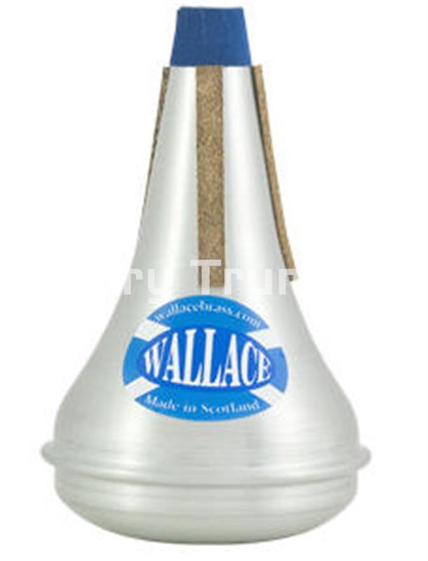 Wallace Sordina Straight Aluminio Trompeta Piccolo - Imagen 1