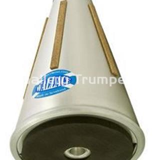 Wallace Sordina Straight Compact Aluminio-Ajustable Trompa - Imagen 1