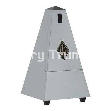 Wittner Metrónomo Analógico con campana, Plateado Mate - Imagen 1
