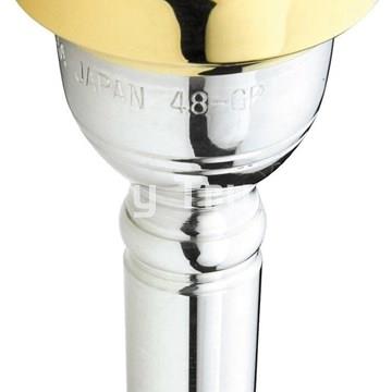 Yamaha 48 GP - Boquilla Trombón Tubería Ancha - Oro - Imagen 1